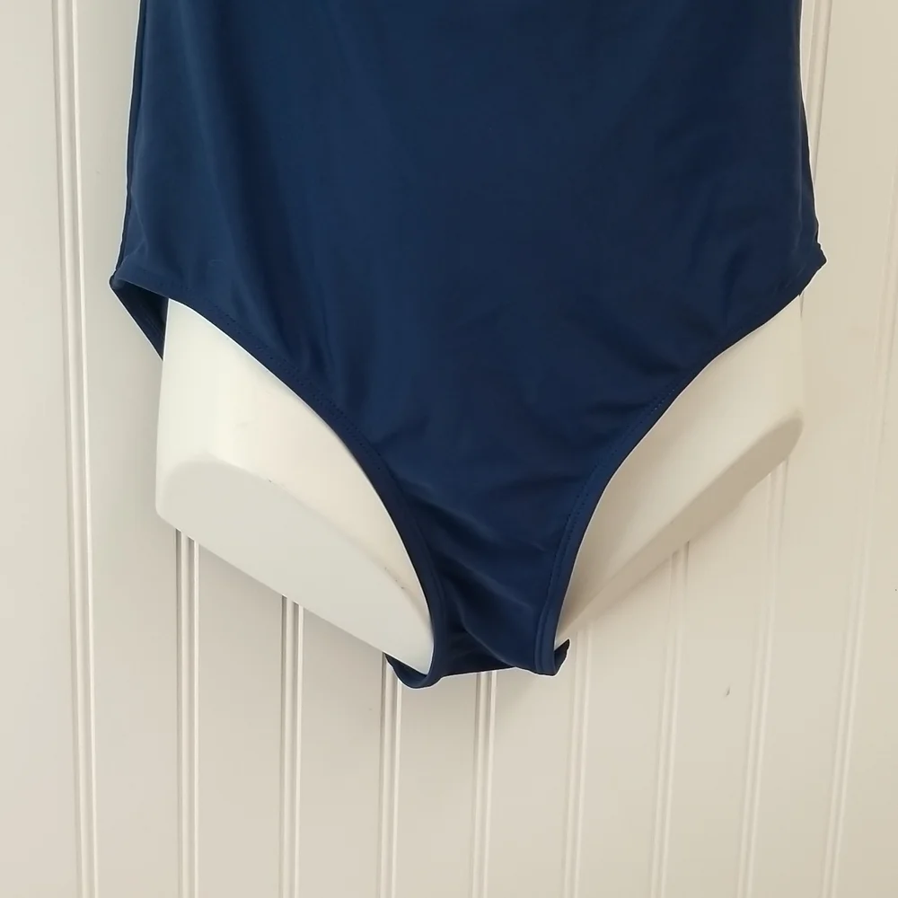 𝅺Catalina Swimwear Bandeau One Piece Blue